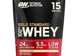 Optimum nutrition Vanilla Ice Cream – 1 lb (0.45 kg) 15 serv