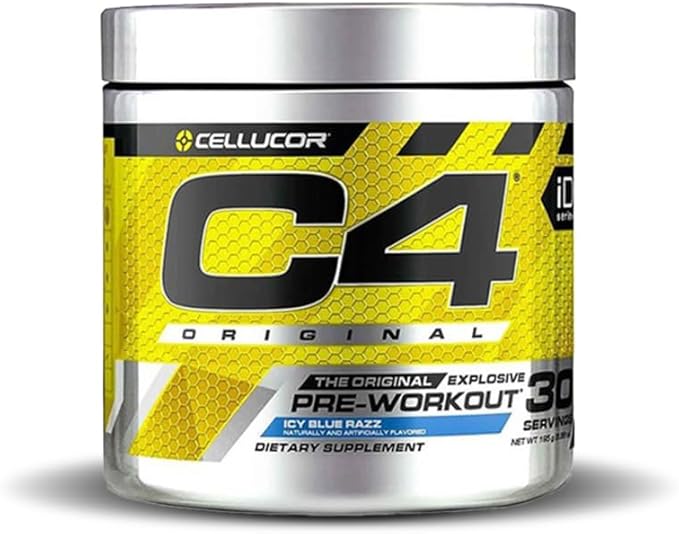 Cellucor C4 Original Pre Workout Blue Razz | 30 Servings
