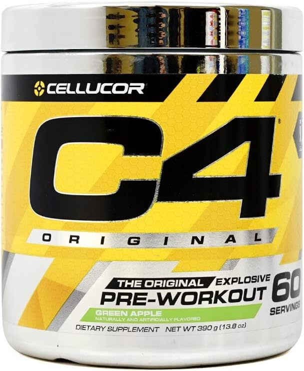 Cellucor C4 Original Pre Workout Green Apple | 60 Servings