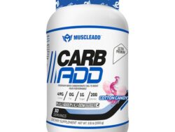 Muscle Add Carb Add-30Serv.-1500G-Cotton Candy