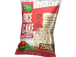 Organic Nation Rice Cake-5Pices.-20Gm.-Tomato And Basil