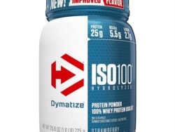 Dymatize ISO100-24Serv.-725G-Strawberry