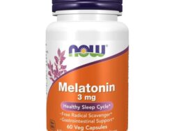 Now Foods Melatonin 3Mg-60Serv.-60Veg Caps.