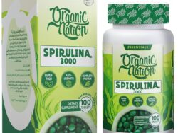 Organic Nation Spirulina-33Serv.-100Tablets.