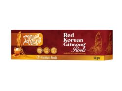 Organic Nation Red Korean Ginseng Root with mountain Sidr honey-50g