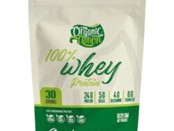 Organic Nation 100% Whey Protein-30Serv.-1020g-Strawberry
