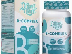 Organic Nation B-Complex Advanced Formula-120Serv.-120Tablets