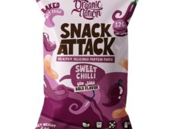 Organic Nation Snack Attack Protein Puffs-1Serv.-60G.-Sweet Chilli