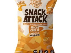 Organic Nation Snack Attack Protein Puffs-1Serv.-60G.-Nacho Cheese