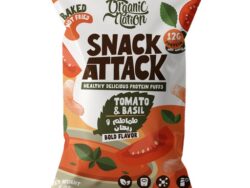 Organic Nation Snack Attack Protein Puffs-1Serv.-60G.-Tomato & Basil