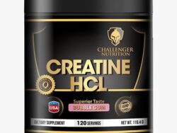Challenger Nutrition Creatine HCL-120Serv-119.4G.-Bubble Gum
