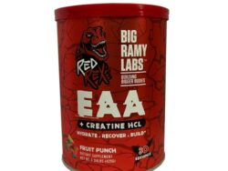Big Ramy Labs Red Rex EAA+Creatine HCL-30Serv.-429G.-Fruit Punch