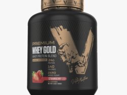 Victor Martinez Premium Whey Gold Whey Protein Blend-55Serv-2000G-StrawBerry