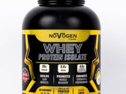 Novogen Pharma Whey Isolate-60Serv.-2Kg-Vanilla Ice Cream