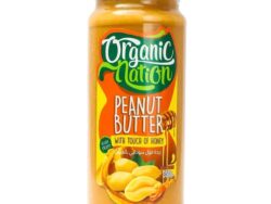 Organic Nation Peanut butter with honey-350G