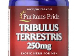 Puritan's Pride Tribulus Terrestris 250Mg-90Serv.-90Capsules